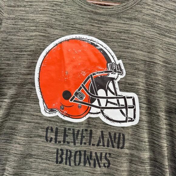 Cleveland Browns Shirt Boys Large Nike Salute To Service On field Apparel Swoosh - Picture 2 of 9